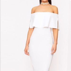 white midi dress (unworn)